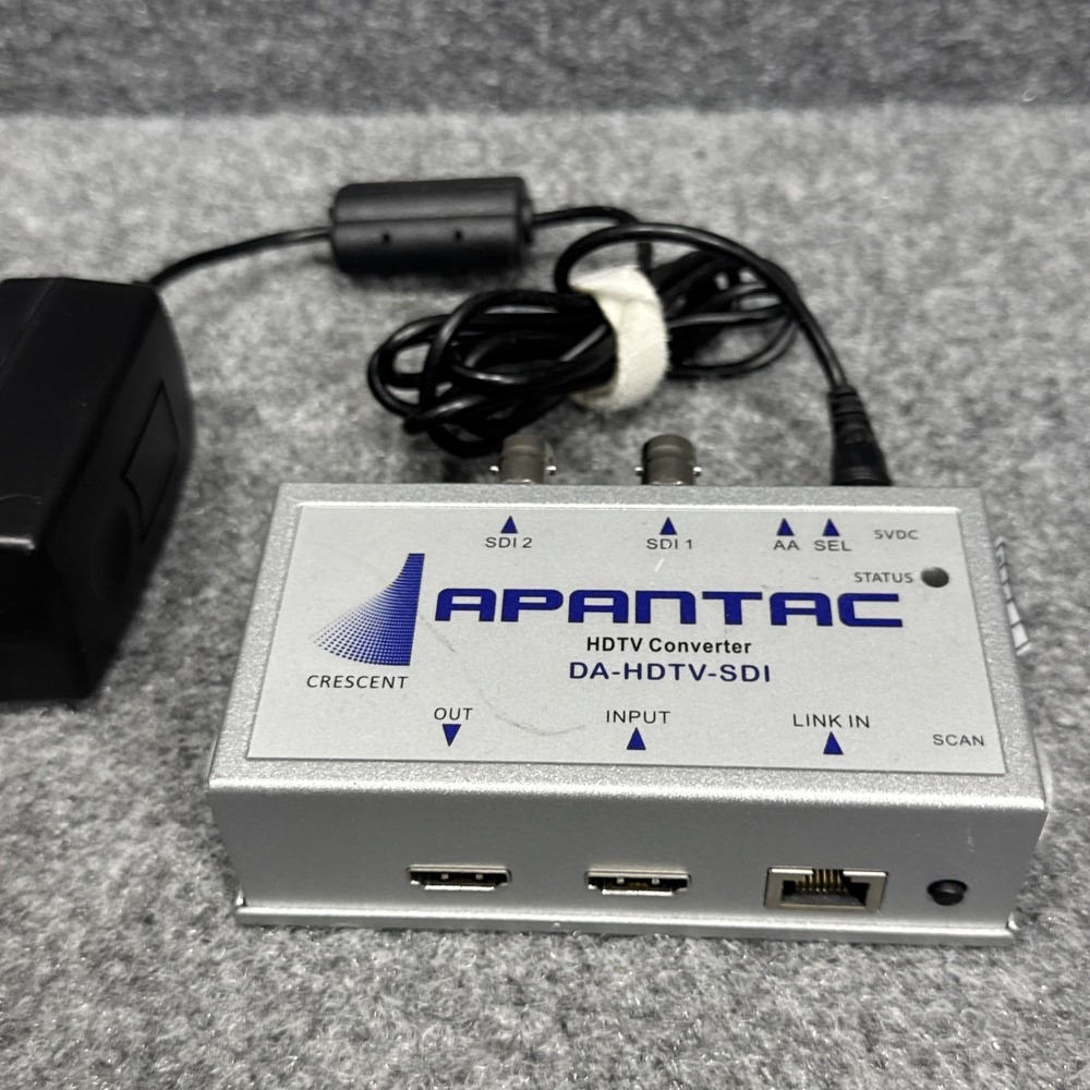 Apantac Crescent DA-HDTV-SDI HDMI to SDI‎ Converter w/Power Supply